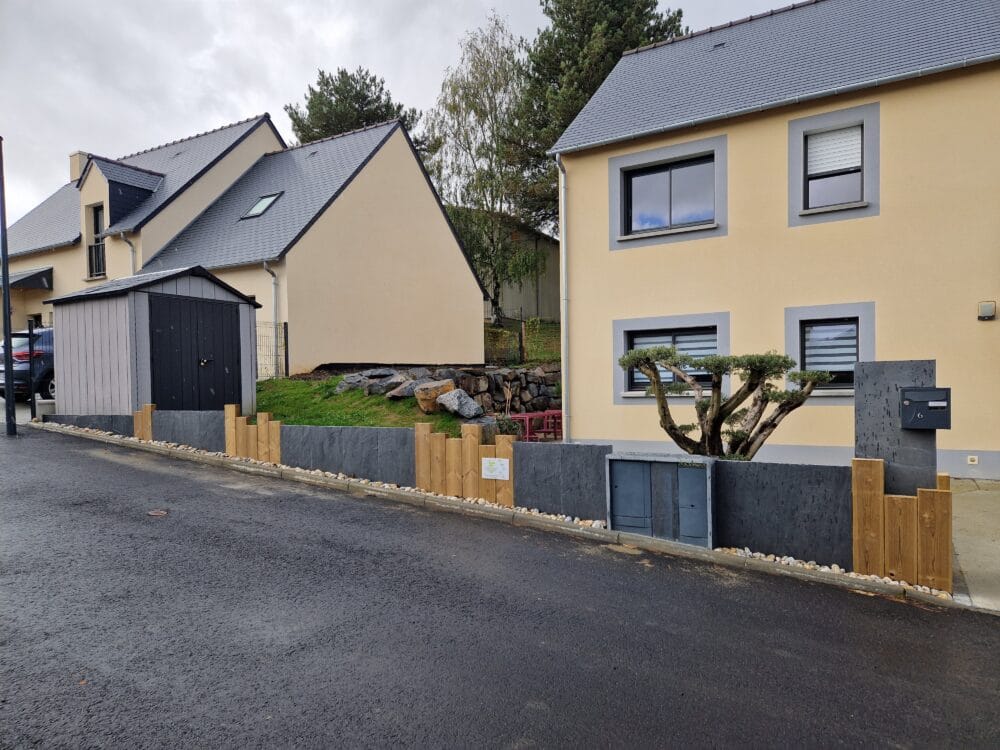 Aménagement palier maçonné – Paysagiste Janzé Châteaubriant