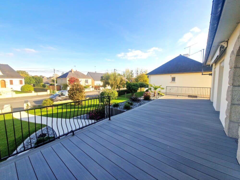 Terrasse dallage naturel – Paysagiste Bain-de-Bretagne Martigné-Ferchaud