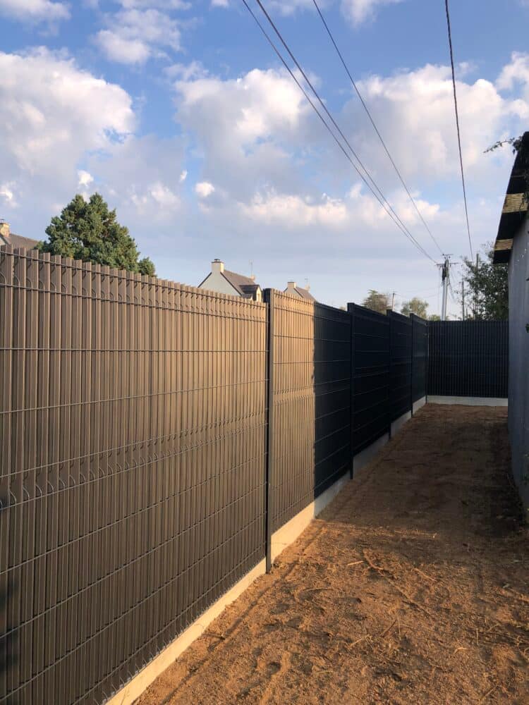 Portail coulissant aluminium – CLOUET Paysagiste Châteaugiron